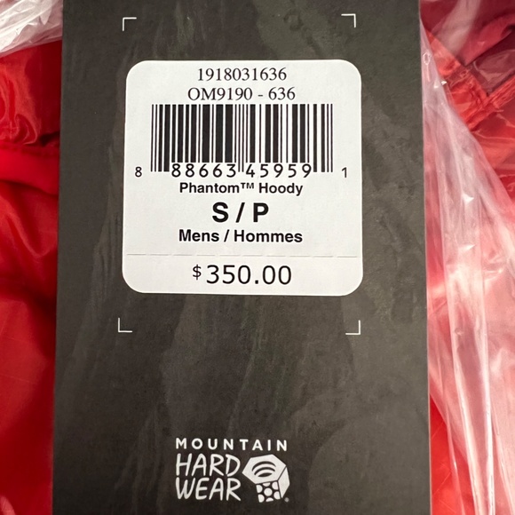 NWT Mountain Hardware Phantom Hoody - Picture 5 of 5